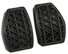 Copripedali Antiscivolo Freno & Frizione in Gomma per Peugeot 207 Plus 5p Cod 43