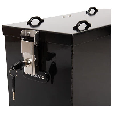 1 Pair Tusk Aluminum Panniers New Version 2 Large Black-74 litres - Picture 4 of 7