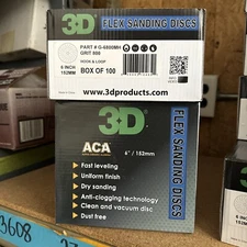 3D Products DA Paper 800 Grit 100 Sheets per Box