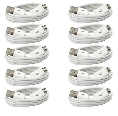 10x Datenkabel Sync Ladekabel Micro USB Kabel für Nokia Sony Samsung LG HTC