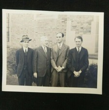 RARE 1938 B/W PHOTO NOTRE DAME PHYSICS SYMPOSIUM VALLARTA MIT ANDERSON CAL TECH