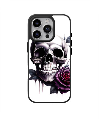 Sunny-Case 2D Case Handyhülle für iphone X / Xs Mini Skull Nr.745 Tod Schädel