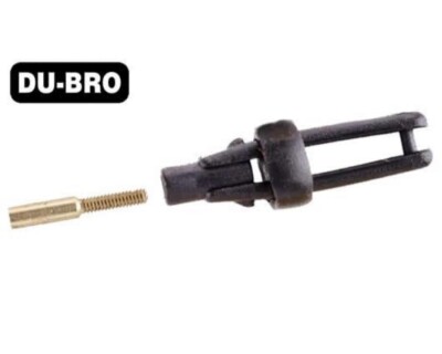 DU-BRO Aircrafts Parts und Accessories Long Arm Micro Clevis .062 Black 2 pcs ..