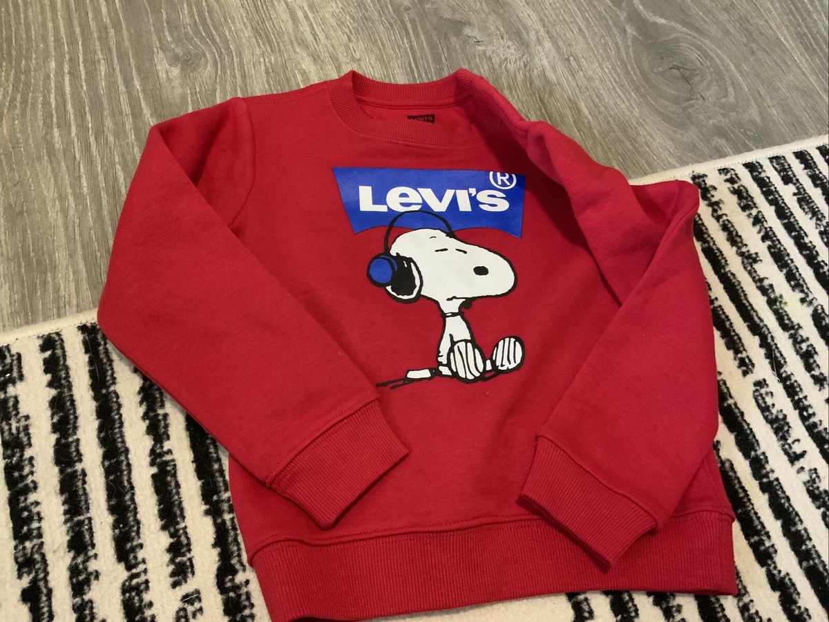 Snoopy Jumper Snoopy Levis Sweatshirt Levis Sweatshirt Snoopy