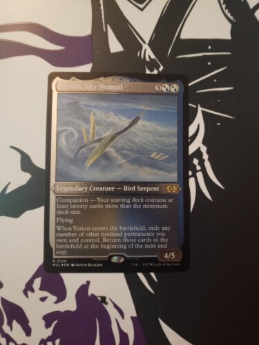 MTG March of the Machines Yorion, Sky Nomad (Foil Etched) NM - Picture 1 of 1