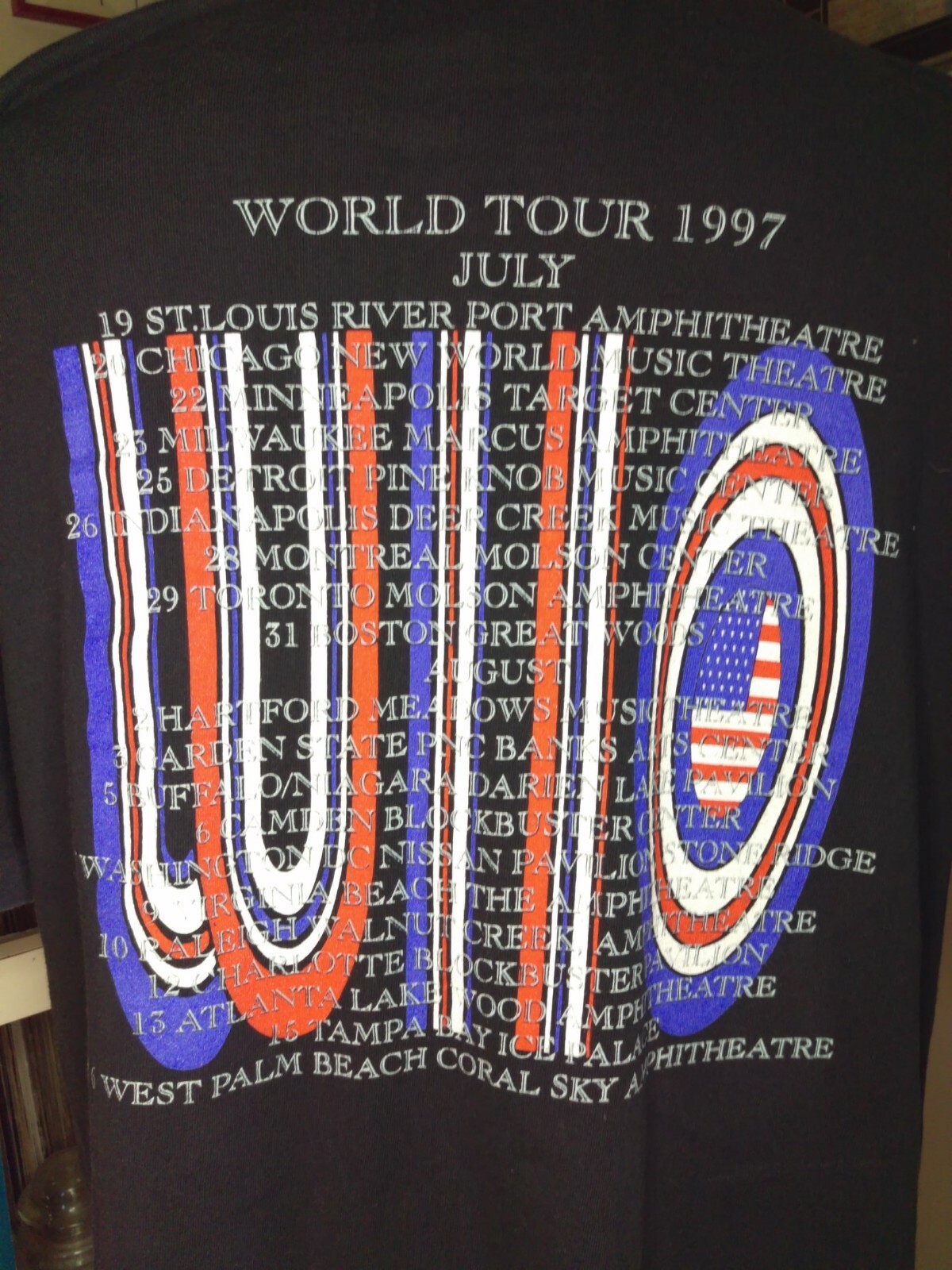 Vintage The Who 1997 World Tour concert Rare Daltrey … Gem