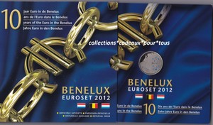 Benelux Coffret Bu 2012 24 Monnaies Dont 2 Euro Cc X 3 10 Ans De L Euro 2012 Ebay