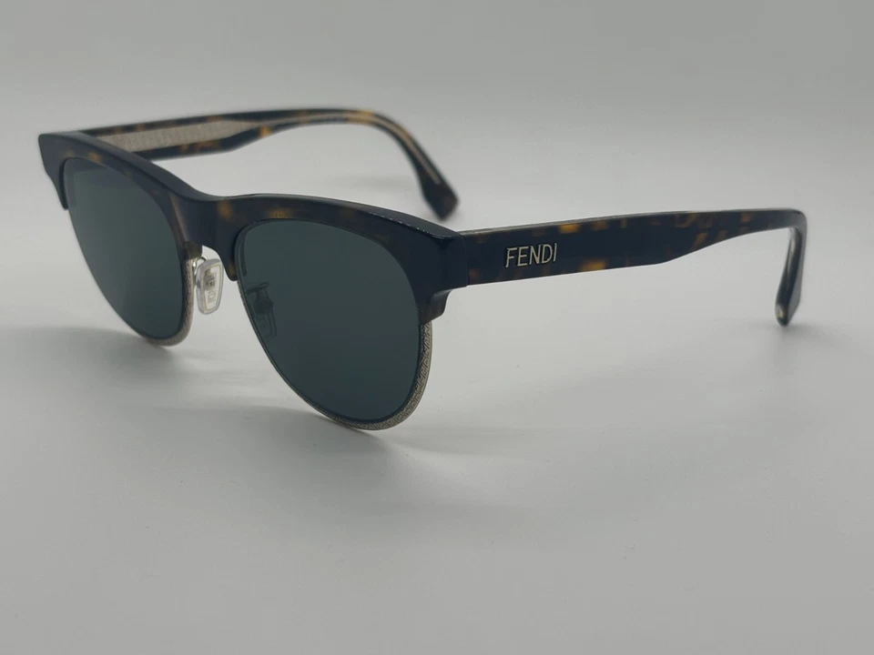 Nuevas gafas de sol FENDI FE40105U 52N marrón gafas de sol 51-20-150 mm viene con conjunto completo Foto 3 de 4