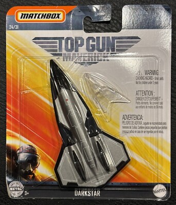 Matchbox Sky Busters Flugzeug Darkstar TOP GUN MAVERICK, SB-151, NEU + OVP