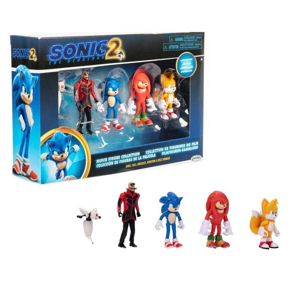 Jakks Pacific Sonic the Hedgehog 2 Movie Figure Collection, 5