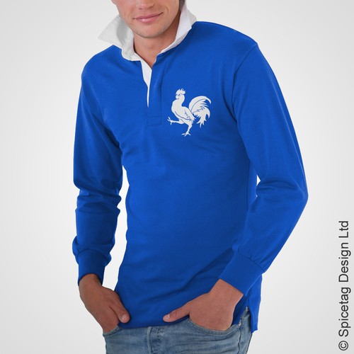 Retro France Rugby Jersey French Polo 