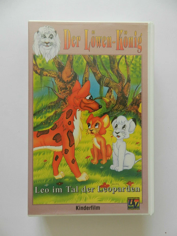 VHS Video Kassette Der Löwen König Leo im Tal der Leoparden Zeichentrickfilm - Bild 1 von 1