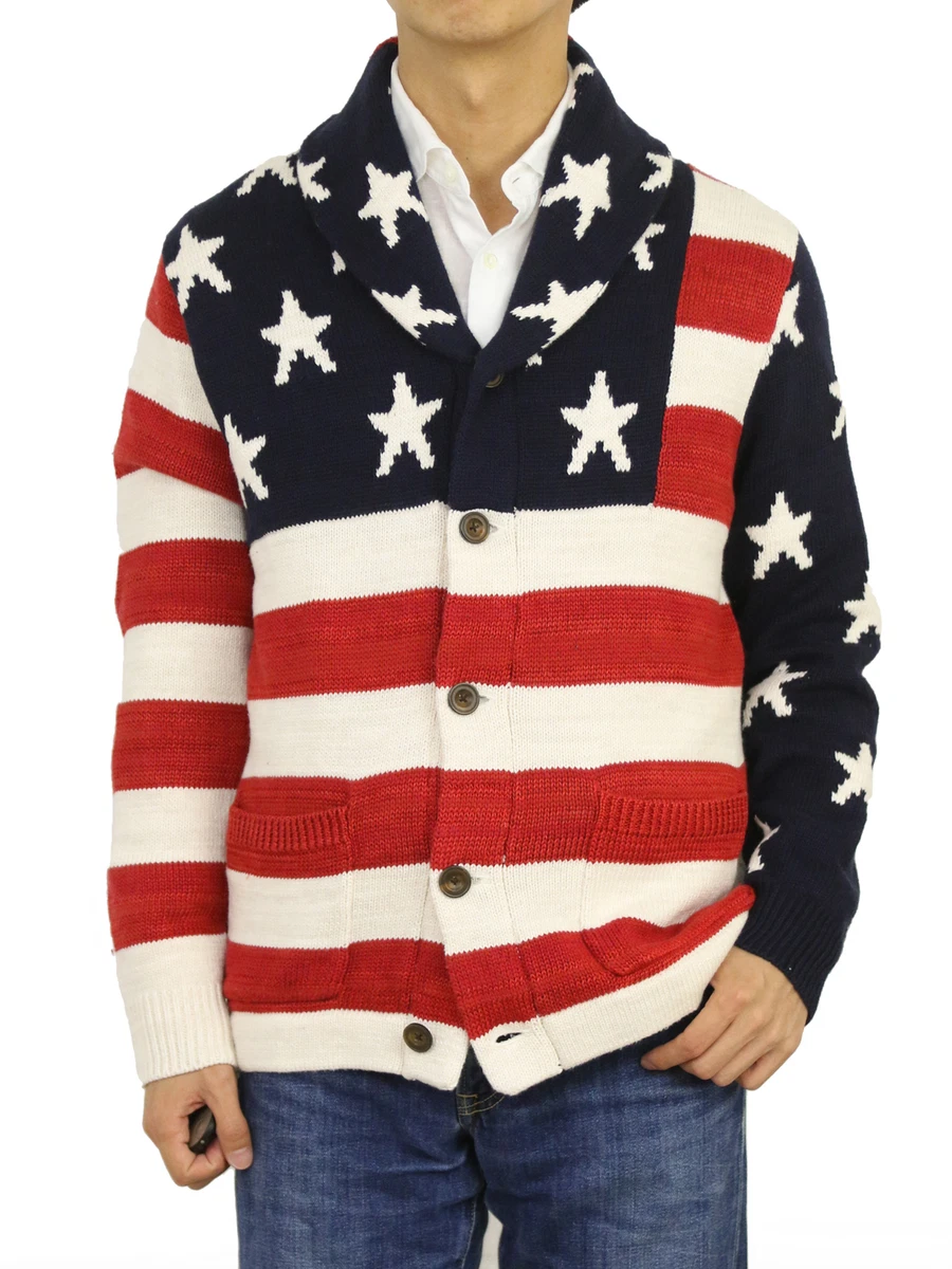 Ralph lauren stars and stripes cardigan discount