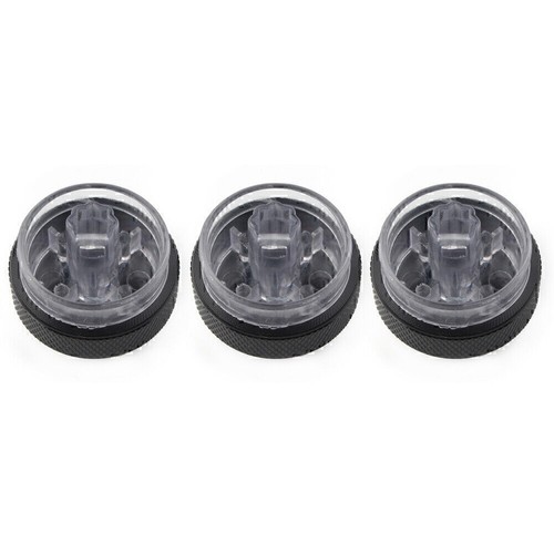 3 x Fit Ford Focus MK2 MK3 Mondeo C/S-max Air Conditioner Switch Knob Button Blk - Picture 8 of 12