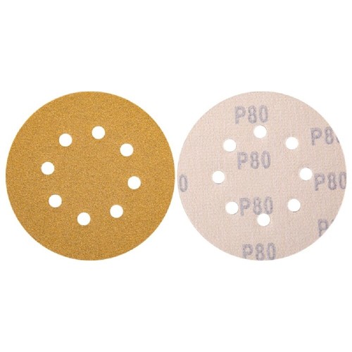40-1000 Grit 5 Inch Round Sanding Discs Hook And Loop Pads 8-Hole Dry Sand Paper - Picture 12 of 28