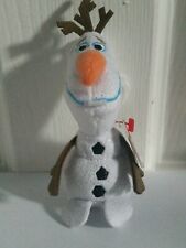 TY Beanie Baby 5/" SVEN Reindeer Disney Frozen Plastic Key Clip New w// Heart Tags