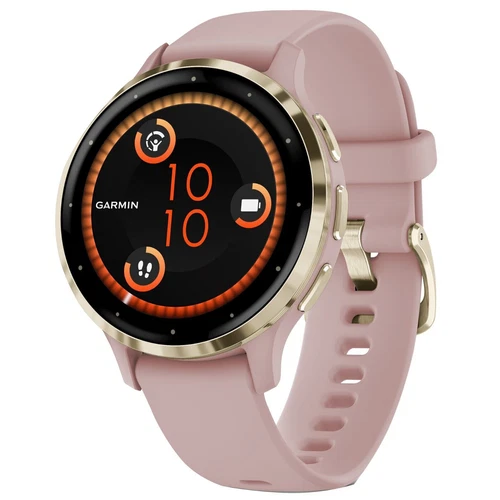 Garmin Venu 3S Smartwatch Fitness Tracking Watch 41mm (Dust Rose) 010-02785-03