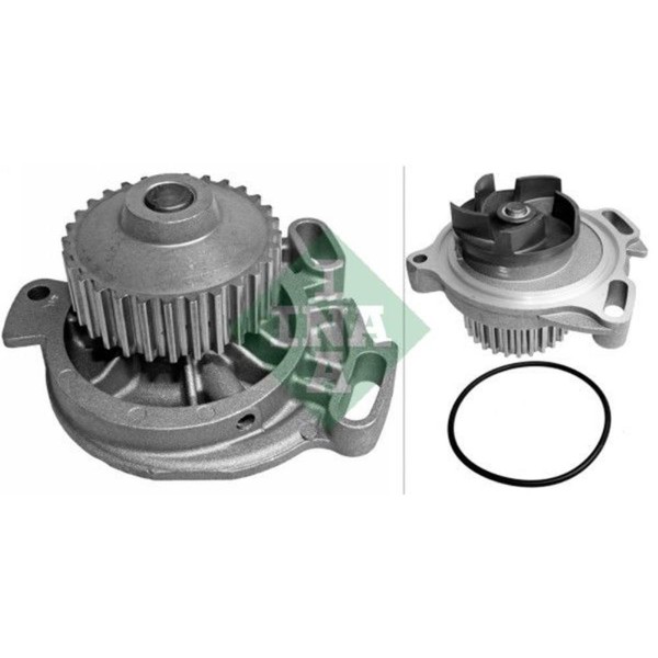 INA Wasserpumpe FüR Audi Cabriolet 8G7 B4 80 8C 100 44 44Q C3 89 89Q 8A-image