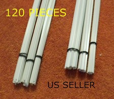 120 PIECE STRUCURAL STYRENE ANGLE IRON AND I BEAM ASSORTMENT 6 SIZES