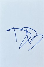 Danielle Brooks Signed In Person 4x6 Index Card In Top Loader
