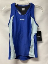 Zoot Performance Endurance Tri Racerback Damska koszulka do biegania Kieszenie Biustonosz