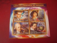 CHAD - 2015 ASTRONOMERS I - MINISHEET - UNMOUNTED USED MINIATURE SHEET