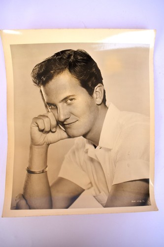 Vintage Pat Boone Amerikanisch Singer Actor Und Composer Foto Portrait B/W - 第 2/3 張圖片