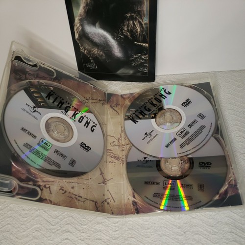 King Kong (DVD, 2006, 3-Disc Set, Deluxe Extended Version) Good, Used - 第 8/12 張圖片