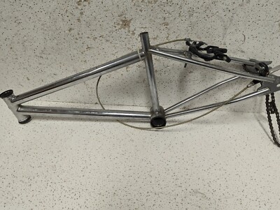 Dyno GT BMX 20' Inch Frame Silver VTG Vintage 90s Mid School