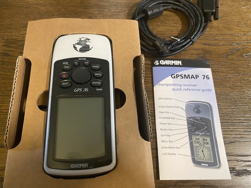 Garmin gpsmap 76 Handheld GPS Navigator Open Box Free Shipping - Picture 10 of 13