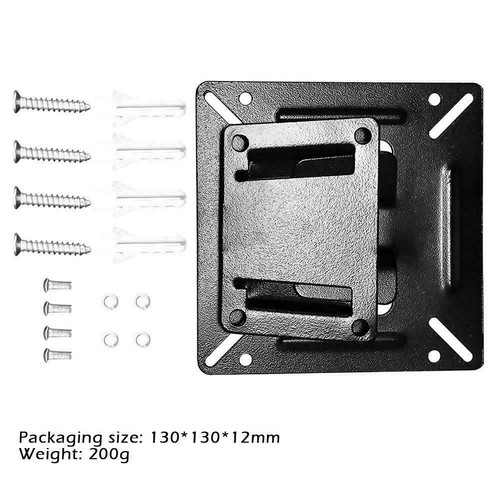 Universal TV Wall Mount Fixed LCD Monitor Holder for 12-24 inch Flat Screen - Picture 4 of 4