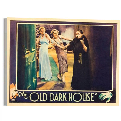 1932 The Old Dark House (Universal) Movie Poster or Canvas Art Print