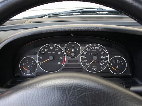 For Peugeot 405 1987-1996 Chrome Gauge Trim Dial Rings Polished Alloy 5pcs - Picture 7 of 9