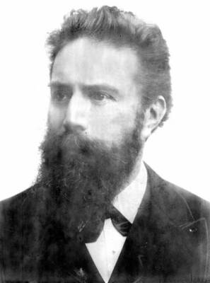Wilhelm Conrad Roentgen German Physicist Famous For The Discovery Of Old Photo
