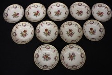 Set of 11 Schumann Bavaria SAN LUIS REY Floral, Gold Swag 5