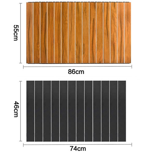 Aluminiumlegierung Faltbar Campingwagen Wagen Tischplatte Tischbrett Trolley Abdeckung - Bild 17 von 43