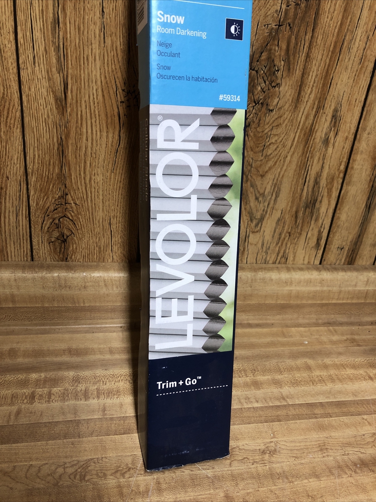 LEVOLOR Trim+Go Snow Room Darkening 36&rdquo; x 72&rdquo; Cellular Shade Brand New