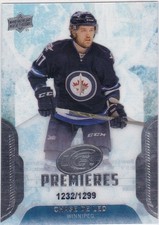 CHASE DE LEO 2016-17 UPPER DECK ICE PREMIERES ROOKIE RC #1232/1299 #104 JETS