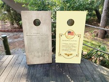 FADEPROOF Cornhole Board Wraps Laminated / Declaration of Independence