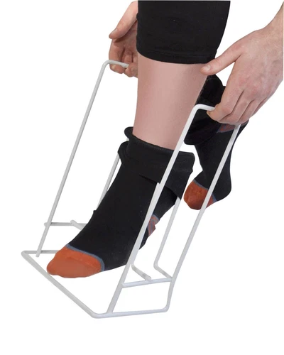 Rigid Sock Helper Frame Aid Works With Compression Socks, Stockings, Tights New - Bild 3 von 10