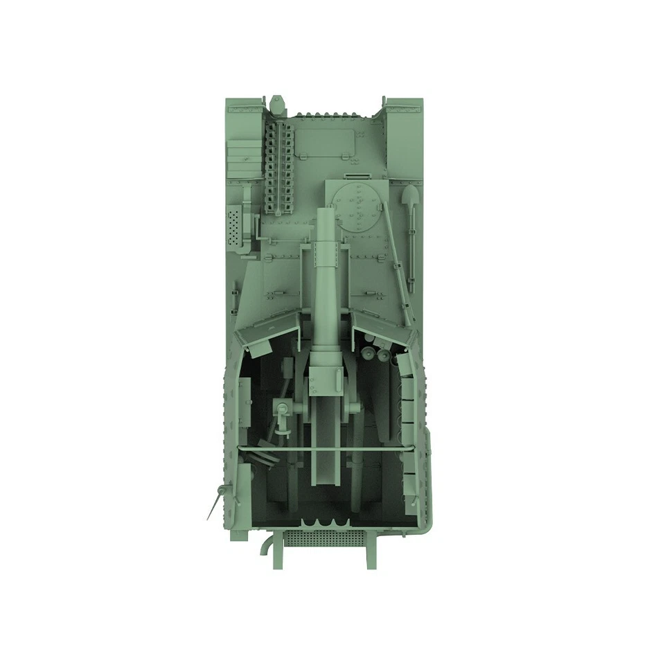 SSMODEL 1:1250 German 38T PzKpfw Grille Self-propelled Artillery 6pcs - Image 3 of 3