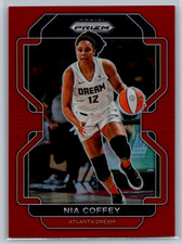 Nia Coffey 2022 Panini Prizm WNBA Red Prizm /199 #82 Atlanta Dream