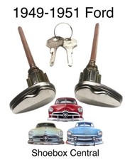 1949 1950 1951 Ford Door Locks With Keys New