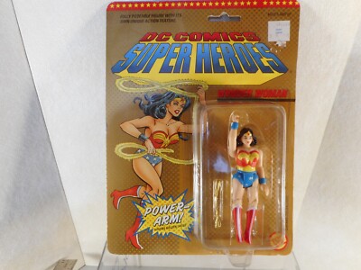 Toybiz DC Comics Super Heroes - Wonder Woman w/ Power Arm - Sealed - 1989