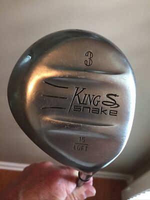 King Snake 3 Wood 15*-Leyland High Modulus LT Graphite Regular Flex-Dri Tac Grip