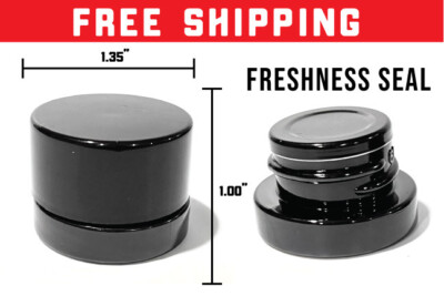 5ml Child Resistant UV-Protected Miron Jar with Silicone Freshness Seal Cap