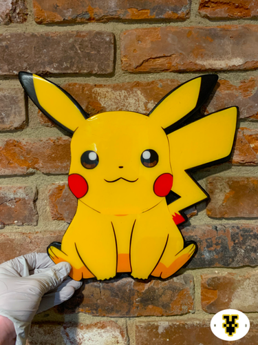 PIKACHU Wall Buy - Pokemon Wall Decoration - Durable Epoxy Wall Hanging/ Art - Picture 3 of 7