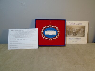 200TH ANNIVERSARY THE WHITE HOUSE HISTORICAL ASSOC. ORNAMENT NIB