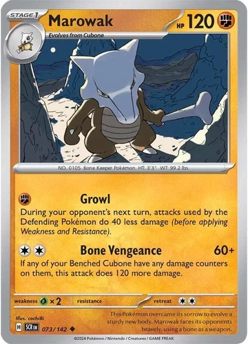 Marowak 073/142 Sv07: Stellar Crown