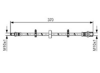 Original Bosch Bremsschlauch 1 987 481 508 FüR Iveco